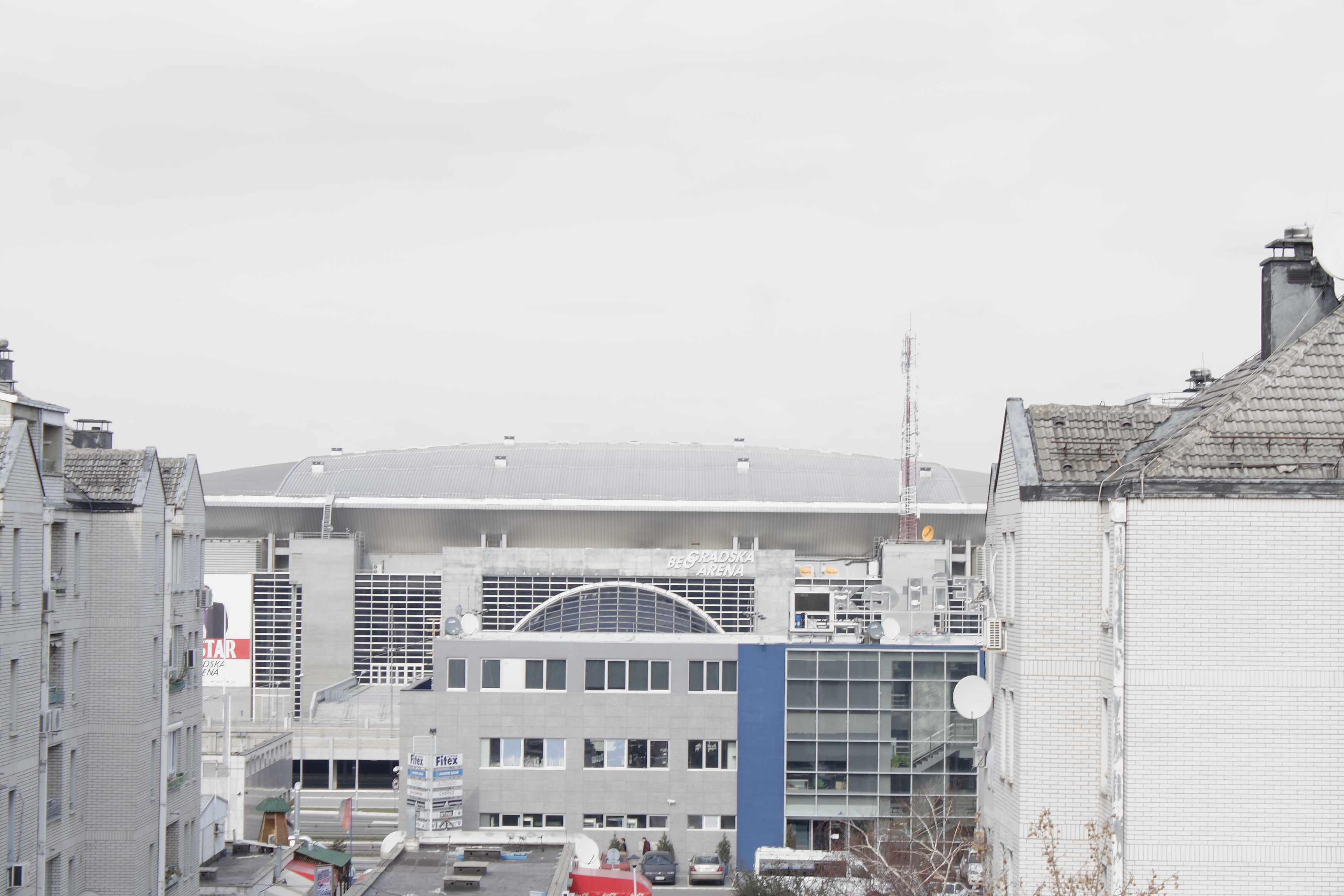 pogled sa terase apartman